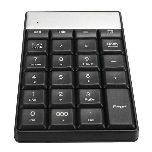 2.4GHz Wireless Mini 23 Keys USB Numeric Keypad Numpad For Desktop PC Laptop