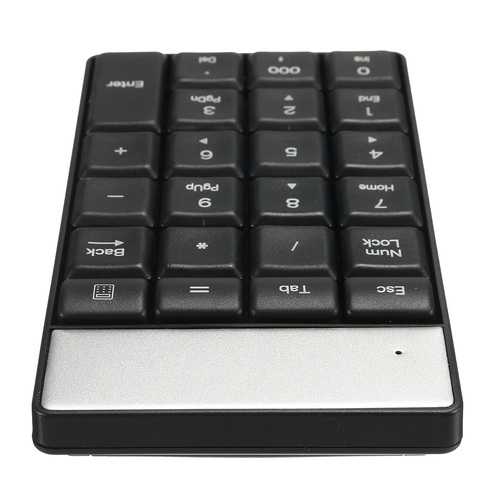 2.4GHz Wireless Mini 23 Keys USB Numeric Keypad Numpad For Desktop PC Laptop