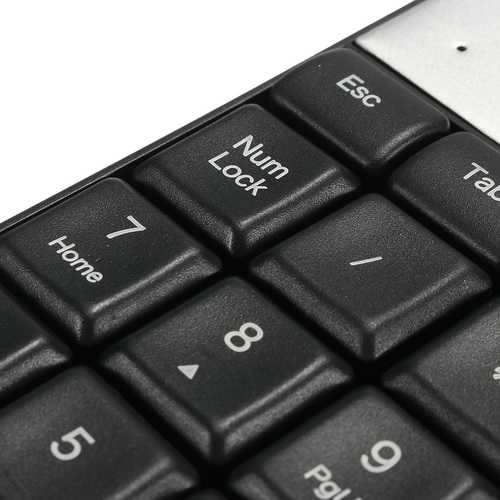 2.4GHz Wireless Mini 23 Keys USB Numeric Keypad Numpad For Desktop PC Laptop