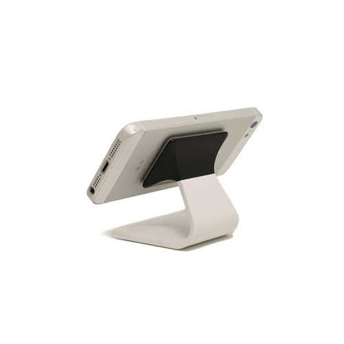 Universal Anti-slip Nano Aluminum Alloy Desktop Phone Holder Stand for iPhone 8 Mobile Phone