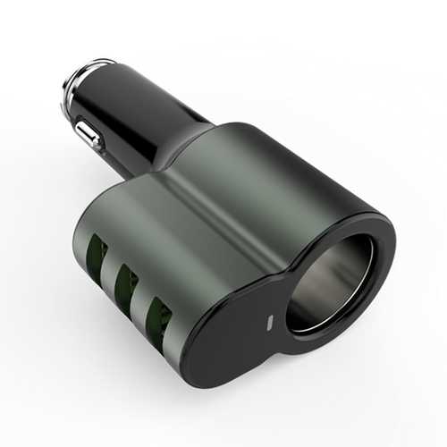 LDNIO CM11 5.1A 3 Ports Car Charger For iPhone X 8Plus Samsung S8 Xiaomi 6 Redmi Note4 Oneplus 5