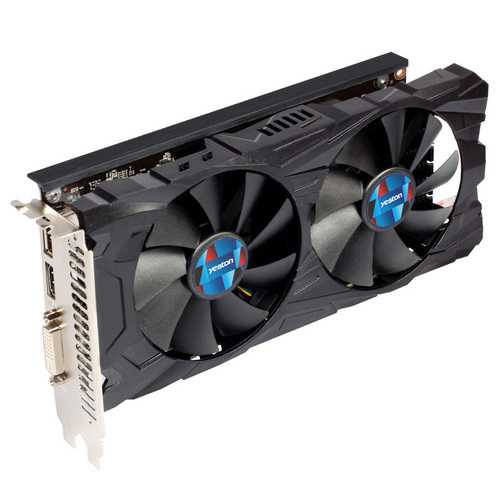 Yeston RX550-4G D5 128Bit 4GB GDDR5 1183MHz 6000MHz Gaming Graphics Card