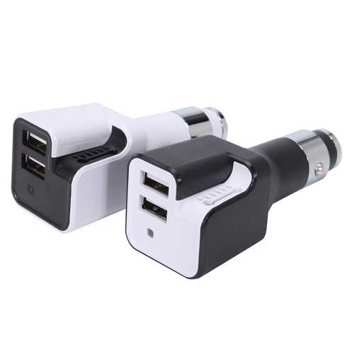 Dual USB Mini Car Air Purifier Car Charger for Samsung Xiaomi Huawei iphone