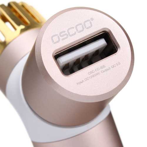 2 in1 DC12-24V Dual USB Car Charger Fresh Air Ionic Purifier Oxygen Bar Ozone Ionizer for iPhone 8