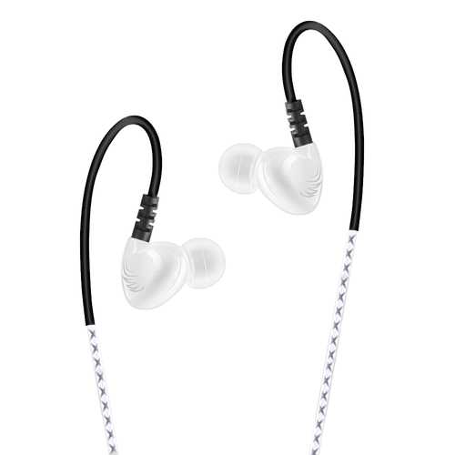 W1B 3.5mm In-Ear Sports Earphone Waterproof Subwoofer Bass Earphone