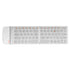 Pocketwekey Wireless Bluetooth Thin English Keyboard White