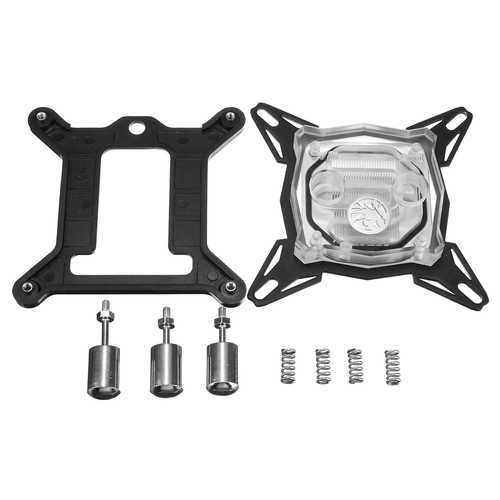 Bykski Jet Type CPU Waterblock LED Acrylic Water Block For Intel