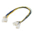 Akasa AK-CB002 PWM Splitter Smart Fan Cable Supports 3 PWM Fans From A Single Motherboard Header