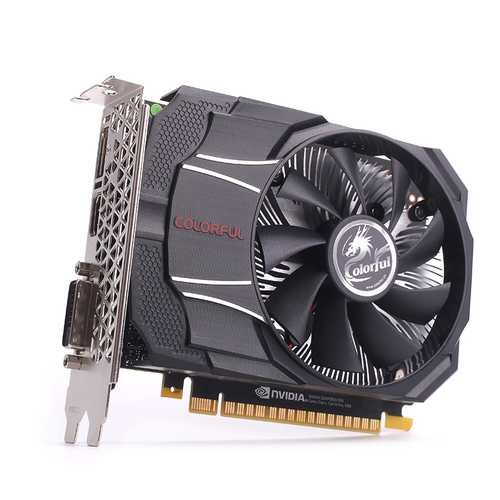 COLORFUL GTX1050 Mini OC 2G GDDR5 128Bit  1354-1455MHz 7Gbps PCI-E 3.0 Gaming Video Graphics Card