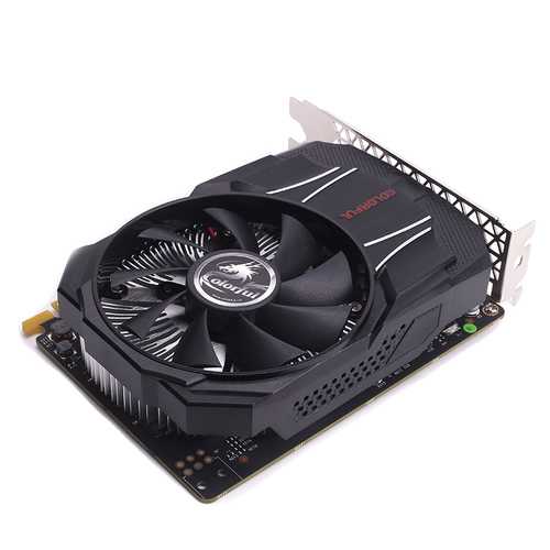 COLORFUL GTX1050 Mini OC 2G GDDR5 128Bit  1354-1455MHz 7Gbps PCI-E 3.0 Gaming Video Graphics Card