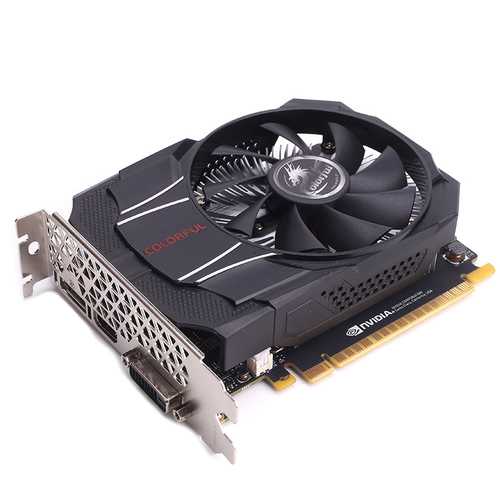 COLORFUL GTX1050Ti Mini OC 4G GDDR5 128Bit 1316-1430MHz 7Gbps PCI-E 3.0 Gaming Video Graphics Card