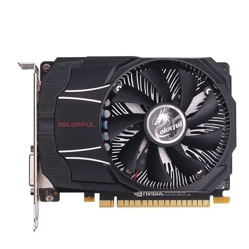 COLORFUL GTX1050Ti Mini OC 4G GDDR5 128Bit 1316-1430MHz 7Gbps PCI-E 3.0 Gaming Video Graphics Card