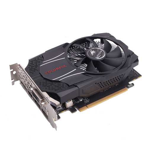 COLORFUL GTX1060 Mini OC 6G GDDR5 192Bit 1531-1746MHz 8Gbps PCI-E 3.0 Gaming Video Graphics Card