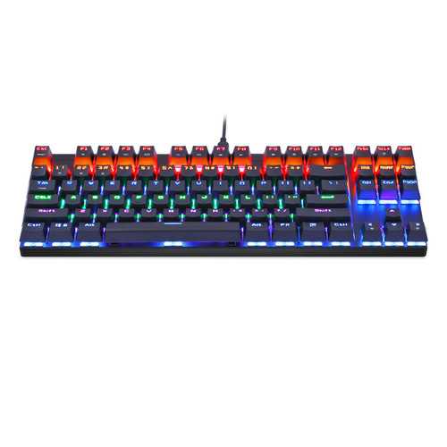 Motospeed K83 87 Key Bluetooth 3.0 Wired Outemu Switch Mechanical Gaming Keyboard