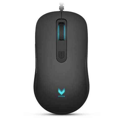 Rapoo V22 3000DPI 7 Buttons Programmable Optical Gaming Mouse Backlight USB Wired Mouse