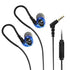 X2 Waterproof Deep Base Earphone Wire-Control Sports Earohone with Micphone