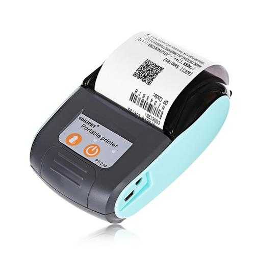 GOOJPRT 58MM Wireless Portable Bluetooth Thermal Receipt Printer Machine For Windows Android iOS