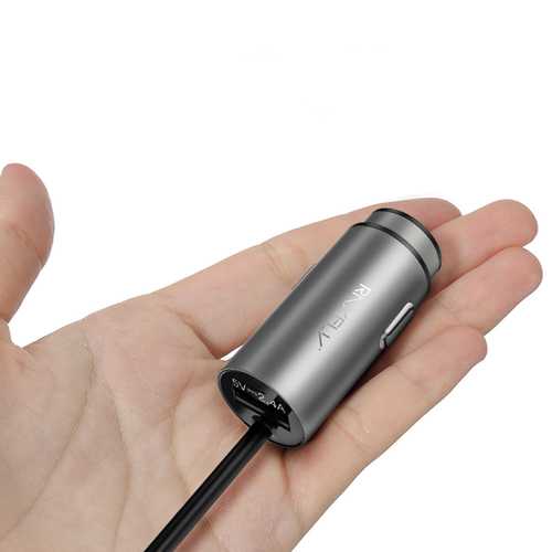 RAXFLY 3.4A Fast Car Charger With Extension Cable For iPhone X 8 8plus Oneplus 5 Xiaomi 6 Mi A1 S8