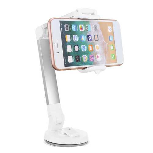 360 Degree Rotation Foldable Lazy Holder Car Suction Cup Mount Phone Stand for iPhone X 8 Samsung S8