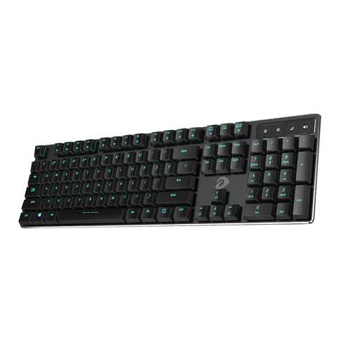 Dareu EK820 Ultra Thin 104Key LED Backlit Blue Red Switch Mechanical Gaming Keyboard