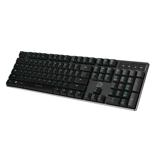 Dareu EK820 Ultra Thin 104Key LED Backlit Blue Red Switch Mechanical Gaming Keyboard