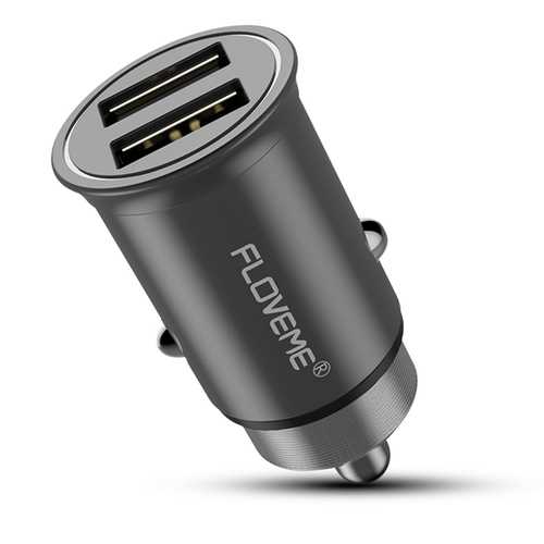 FLOVEME 4.8A Dual USB Ports Fast Car Charger For iPhone X 8Plus Oneplus 5t Xiaomi 6 Mi A1 S8