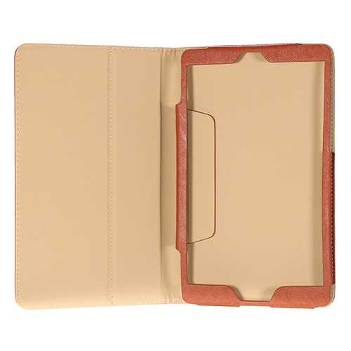 Original Tree-veins Leather Case Cover for Teclast T8 Brown