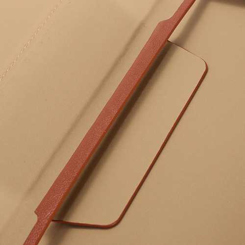 Original Tree-veins Leather Case Cover for Teclast T8 Brown