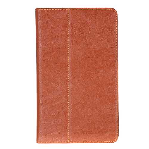 Original Tree-veins Leather Case Cover for Teclast T8 Brown