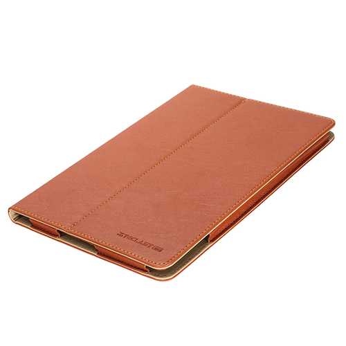 Original Tree-veins Leather Case Cover for Teclast P10 Brown