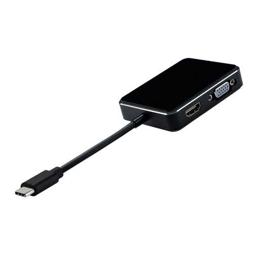 Type-c to VGA HDMI SD and TF card reader USB3.0 HUB adapter multi-function converter