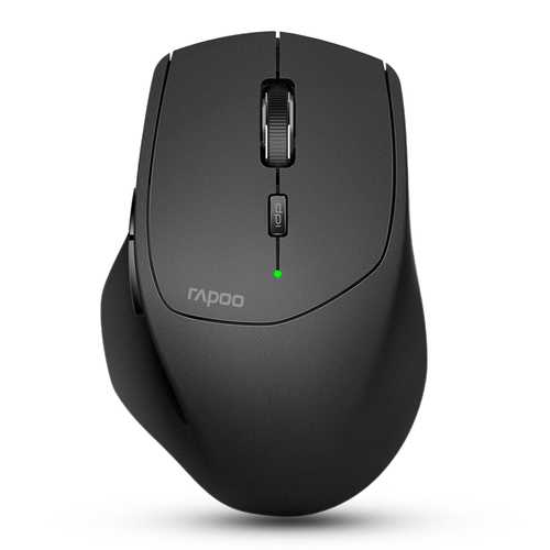 Rapoo MT550 Multi-mode Wireless 2.4G Bluetooth 3.0/4.0 Mouse 1600dpi Smart Switch Between 4 Devices