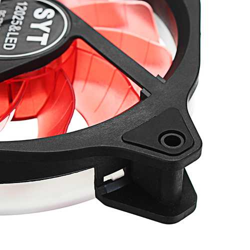 12V 120mm 4Pin/3Pin LED Light Effect Cooling Fan PC Cooler Heatsink For Computer Desktop