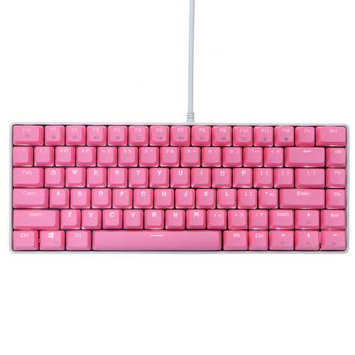 KANANIC DKD L82 82 Key NKRO PBT Keycaps Blue Switch White Backlit CIY Mechanical Gaming Keyboard