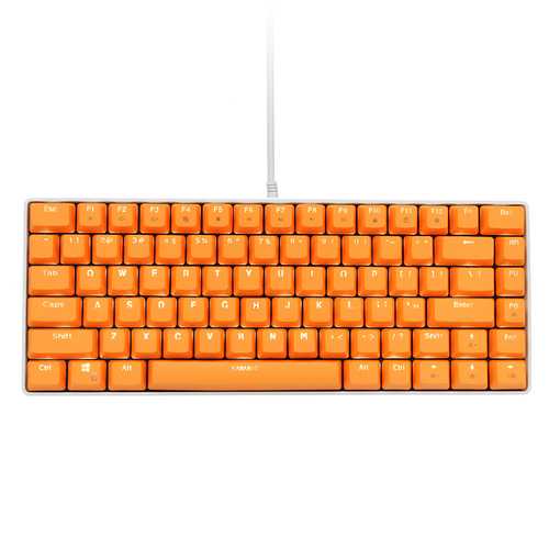 KANANIC DKD L82 82 Key NKRO PBT Keycaps Blue Switch White Backlit CIY Mechanical Gaming Keyboard