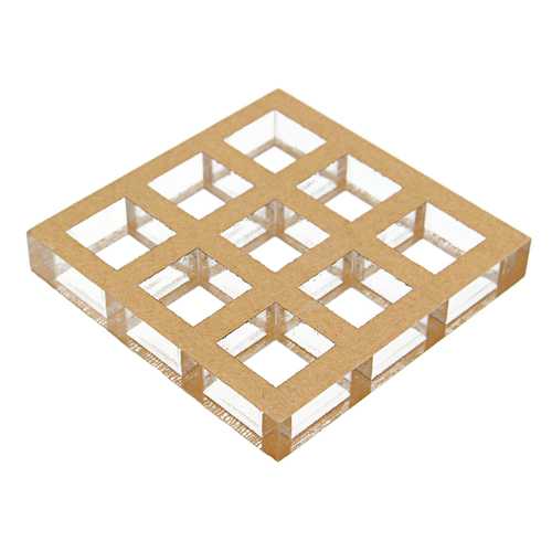 Transparent Thicken Mechanical Keyboard Switch Tester Frame Testing Tool Acrylic Test Shaft Shelf