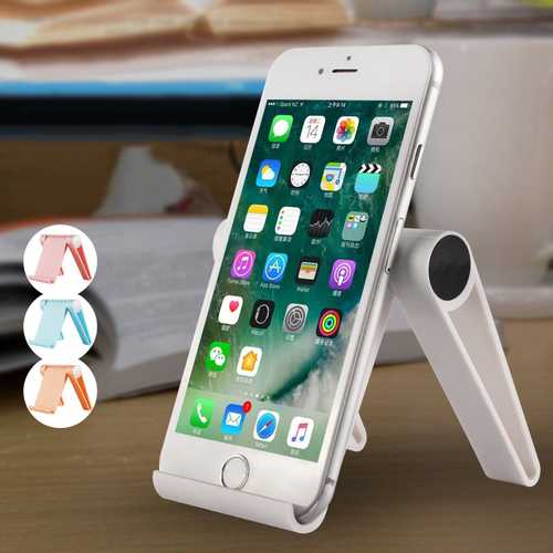 Bakeey™ Foldable Adjustable Phone Tablet Holder Desktop Stand Mount Portable