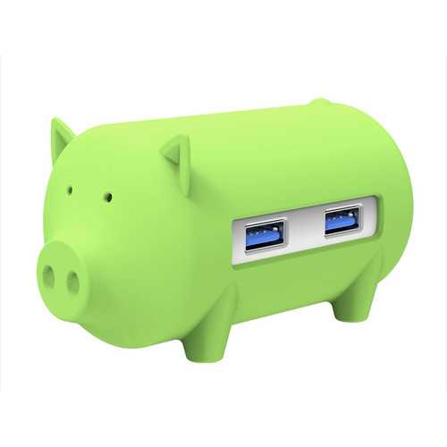 ORICO H4018-U3 Litte Pig 3-Port USB 3.0 Hub with SD TF Card Reader