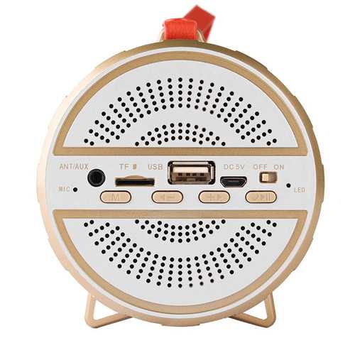 Wireless Bluetooth Speaker Support FM USB Disk TF Card Phone Call Function For Tablet