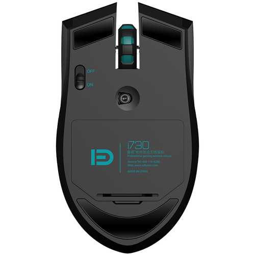 i730 Wireless 2.4G 1600DPI 5Keys Optical Gaming Mouse Mice For PC Laptop Office LOL