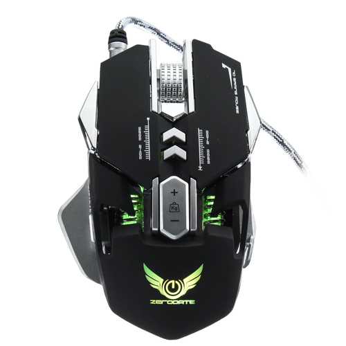 ZERODATE X300 3200DPI Adjustable LED Light Optical Gaming Mouse