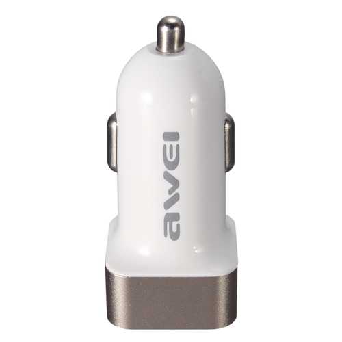 Original Awei C-200 Dual Port USB Car Charger 2.4A Drive Fast Charging Charger