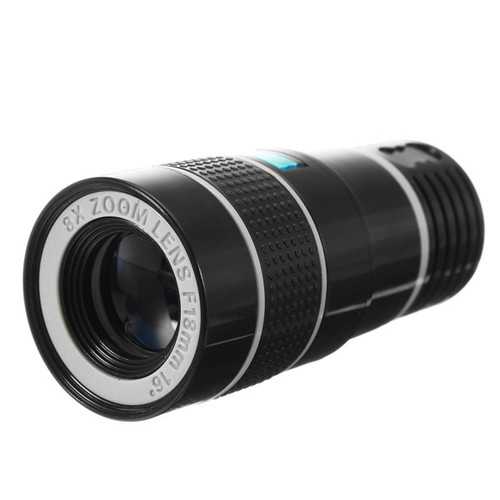 8X Zoom Optical Telescope Camera Lens with Manual Focus Telephoto lens For Smartphones Tablet