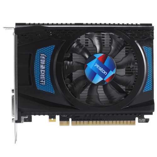 Yeston RX550 4G D5 TA 4GB 128Bit GDDR5 1183MHz/7000MHz Video Graphics Card