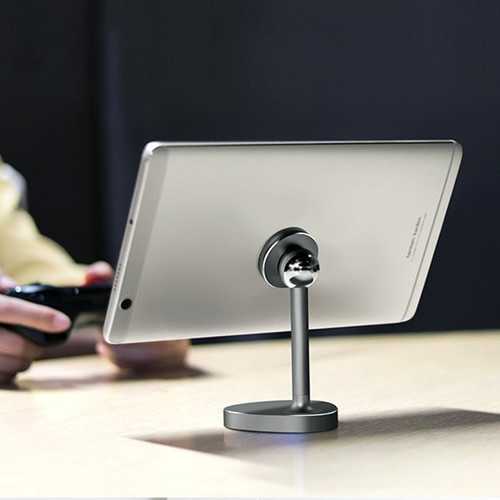 Remax Metal Magnetic 360 Degree Rotation Desktop Bracket Phone Holder Stand for Xiaomi iPhone Pads