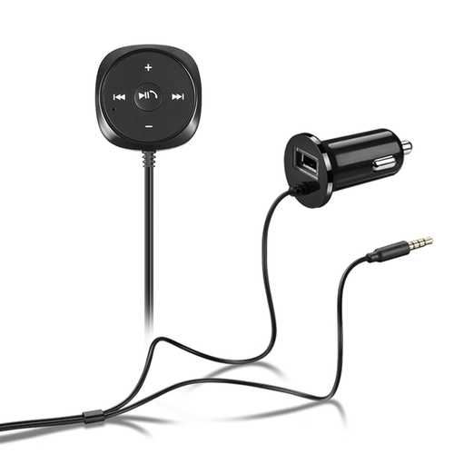 BC20 Wireless Bluetooth Receiver 3.5mm AUX Audio Music Receiver 5V 2.1A Car Charger