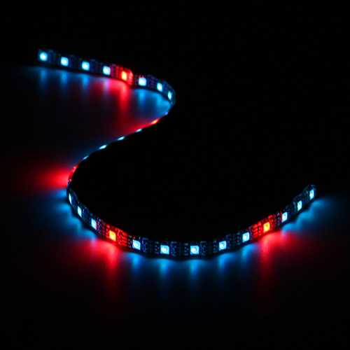 Coolmoon 50cm Magnetic RGB LED Strip Light with 30pcs LED for Desktop PC Computer Case