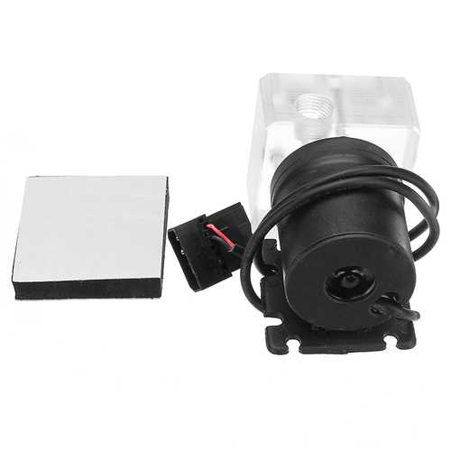 240mm DIY PC Water liquid Cooling Fan Kit Heat Sink Set CPU Block Water Pump Reservoir Hose