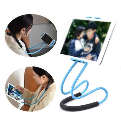 Bakeey Hanging Neck 360 Degree Rotation Lazy Holder Waist Desktop Stand for Xiaomi Mobile Phone iPad