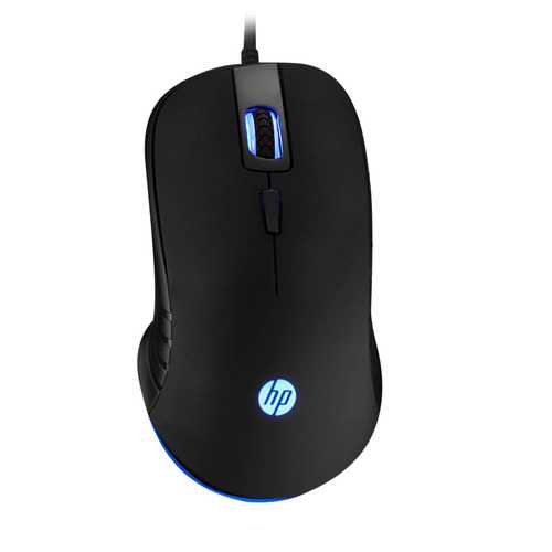 HP® G100 2000DPI USB Wired Blue Backlight E-Sports Optical Gaming Mouse